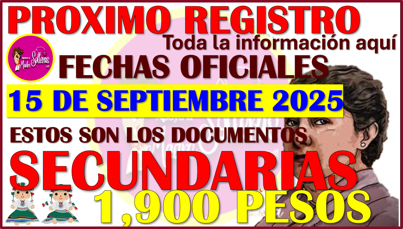 ▷ ¡Ya hay fechas oficiales de registro! Beca Rita Cetina Gutierrez 2025-2026 » 2025 Apoyos a Madres Solteras 🥇 ¡Ya hay fechas oficiales de registro! Beca Rita Cetina Gutierrez 2025-2026