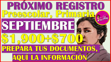 Próximo registro para Preescolar y Primaria: Beca Rita Cetina Gutierrez 2025-2026