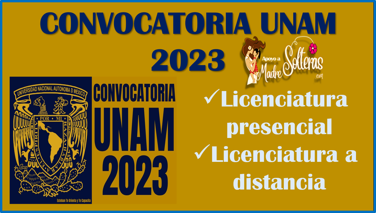 UNAM, Licenciatura presencial y a distancia, conoce los detalles aqui