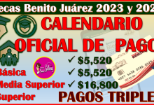 CALENDARIO OFICIAL DE PAGOS 2024 de las BECAS BENITO JUÁREZ, AQUÍ TODA LA INFORMACIÓN