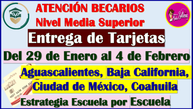 Nueva Lista semanal para que RECOJAS TU TARJETA: Becas Benito Juárez Media Superior 2024