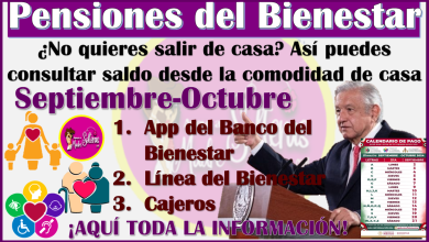 Aqui te doy los pasos para que consultes saldo sin salir de casa: Comienzan los depósitos de las Pensiones del Bienestar