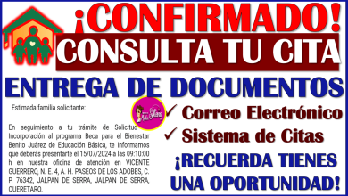 ¡Continua la entrega de documentos! Solo si llenaste la CSI en Agosto hasta Diciembre 2023: Becas Benito Juárez