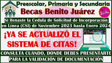 Ya se ACTUALIZÓ el Sistema de Citas ¡Consulta tu fecha! Becas Benito Juárez
