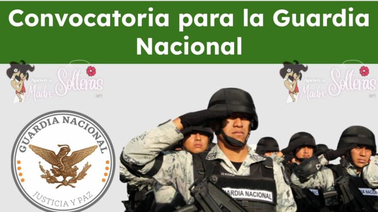 Convocatoria Para La Guardia Nacional 🥇 【 Julio 2026】