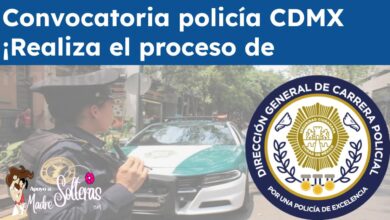 Convocatoria policía CDMX ¡Realiza el proceso de registro!