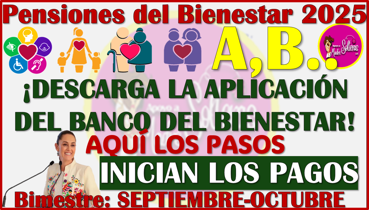 ▷ Descarga la Aplicación del Banco del Bienestar ¡QUINTO CALENDARIO OFICIAL 2025! Pensiones del Bienestar » 2025 Apoyos a Madres Solteras 🥇 Descarga la Aplicación del Banco del Bienestar ¡QUINTO CALENDARIO OFICIAL 2025! Pensiones del Bienestar