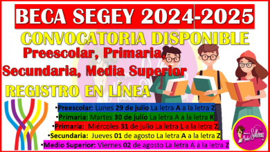 Ya puedes consultar la Beca SEGEY ciclo Escolar 2024-2025: Nivel Básico, Media Superior y Superior, aquí la información completa