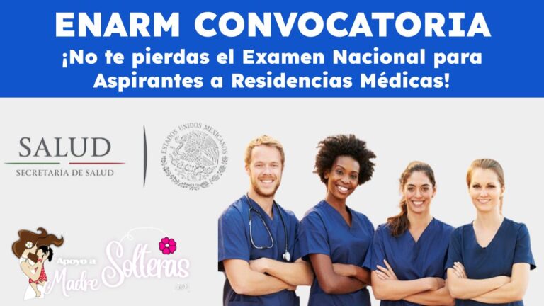 ENARM Convocatoria ¡No Te Pierdas El Examen Nacional Para Aspirantes A ...