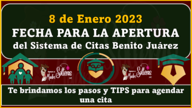 ¡Atentos! En 5 días se reanudan las Citas de las Becas Benito Juárez 2023