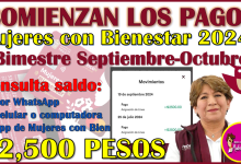 Ya puedes consultar saldo ¡YA HAY PAGOS de Mujeres con Bienestar del mes de SEPTIEMBRE!