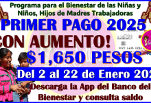 Por fin se da a conocer el Primer Calendario de pagos 2025 para la Pensión de Hijas e hijos de Madres Trabajadoras