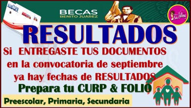 Si ya ENTREGASTE DOCUMENTOS, prepárate porque en 10 días ya podrás conocer tus RESULTADOS: Becas Benito Juárez