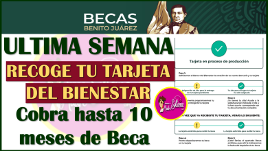 ¡ULTIMA SEMANA! Entrega de Tarjetas para los alumnos beneficiarios de las Becas Benito Juárez 2024