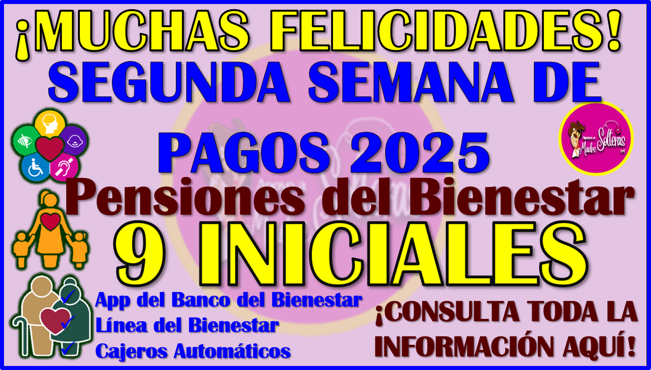 Segunda Semana de Pagos: Pensiones del Bienestar iniciales cobran del 6 al 11 de Enero 2025