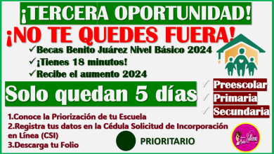 Llena la Cédula de Solicitud de Incorporación en Linea y forma parte de las Becas Benito Juárez 2023