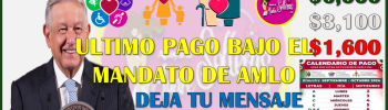 Pensiones del Bienestar: ¡ULTIMAS LETRAS EN COBRAR! por parte del Gobierno de AMLO