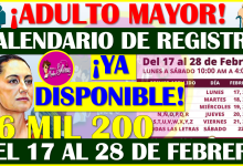 Ya te puedes REGISTRAR en la Pensión Bienestar del Adulto Mayor del 17 al 28 de Febrero