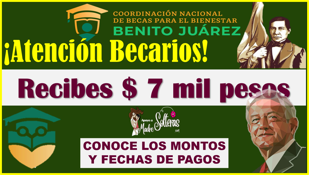Becas Benito Juárez: Becarios que reciben $7 mil pesos, aquí te informamos