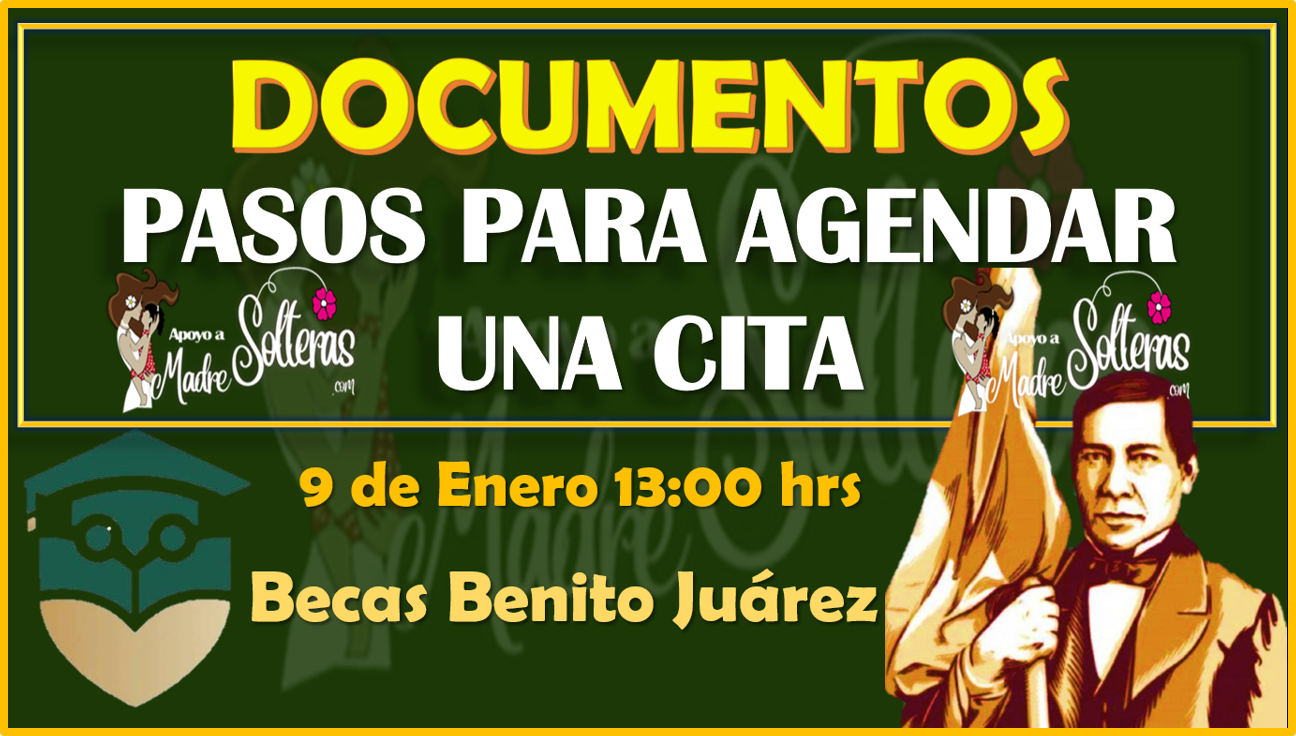 Becas Benito Juárez: Documentos para las Citas