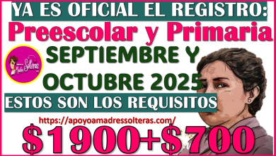 Ya es oficial PROXIMO REGISTRO para Preescolar y Primaria: Beca Rita Cetina Gutierrez 2025-2026