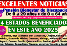 24 estados de la republica recibirán Pensión Bienestar de Discapacidad, aquí te informo cuales son