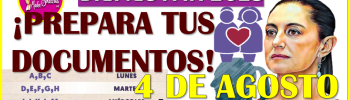 ¡PREPARA TUS DOCUMENTOS! cada vez falta menos para registrarte: Pensión Mujeres Bienestar