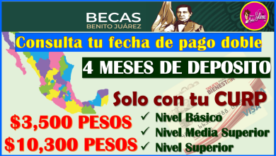 Comienzan a REFLEJARSE LAS FECHAS DE PAGOS de las Becas Benito Juárez, aquí toda la información