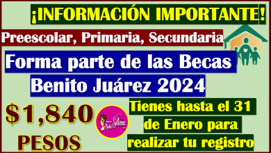 Incorporate a las Becas Benito Juárez Nivel Básico 2024, más de 2 millones de alumnos beneficiados