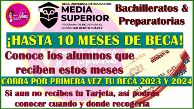 Vas a recibir hasta 10 meses de Beca Benito Juárez ¡SOLO PARA ESTOS ALUMNOS! Educación Media Superior 2024