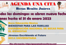 AGENDA TU CITA y confirma tu proceso de registro para las Becas Benito Juárez te damos los pasos