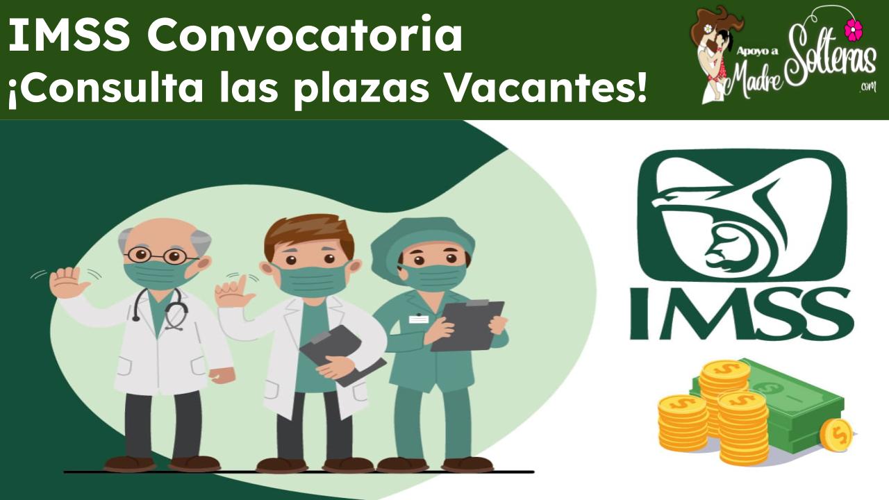 IMSS Convocatoria ¡Consulta Las Plazas Vacantes! 🥇 【 Febrero 2024】