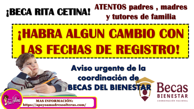 AVISO URGENTE