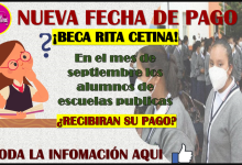 NUEVAS FECHAS DE PAGO RITA CETINA