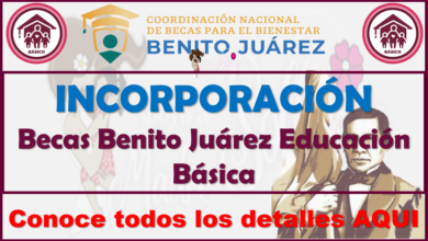 Beca Benito Juárez Nivel Básico, Incorpora a tu hijo en la Beca