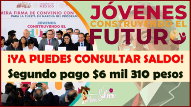 Ya puedes consultar tu saldo: $ 6 mil 150 pesos Jóvenes Construyendo el Futuro, segundo pago
