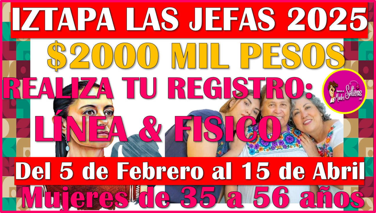 Ya te puedes REGISTRAR en el Programa Iztapa las Jefas 2025, aquí te explico como hacerlo