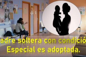 Madre soltera con condicion especial es aceptada en centro de acogida