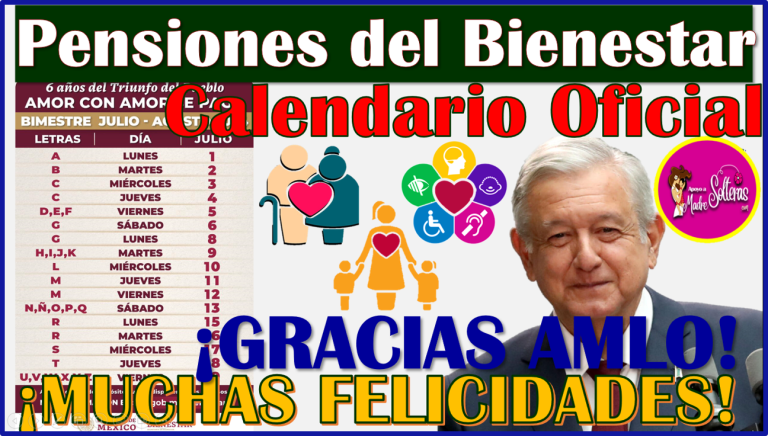 ¡DE ULTIMA HORA! Este Es El Calendario Oficial De Pagos 2024 De Las ...