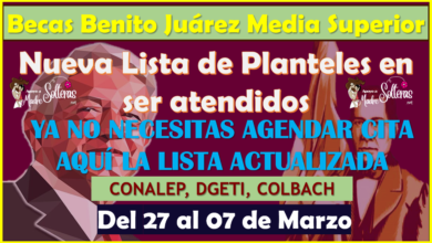 NUEVAS FECHAS DE ATENCIÓN: 27 al 7 de Marzo, Incorporarte a las Becas Benito Juárez y cobra tu apoyo