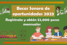 BECA SONORA DE OPORTUNIDADES 2023