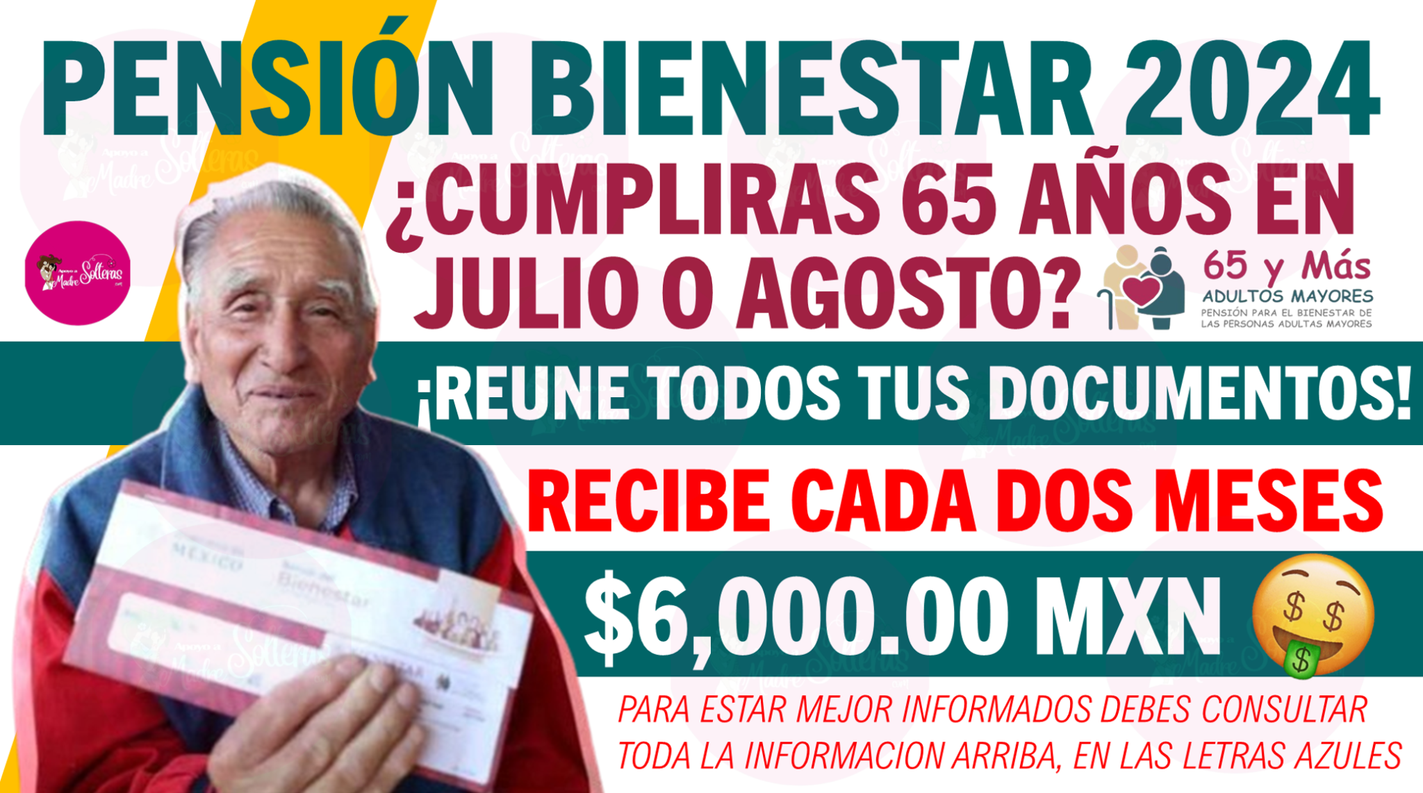 Registro A Las Pensiones Del Bienestar Para Las Personas Que Cumplirán ...
