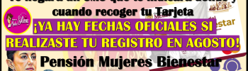 Atención Mujeres Bienestar ¿Quieres saber cuales son las fechas para recibir tu tarjeta bienestar?