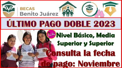 ÚLTIMO PAGO y DOBLE 2023 Becas Benito Juárez en sus 3 Niveles Educativos, aquí toda la información completa