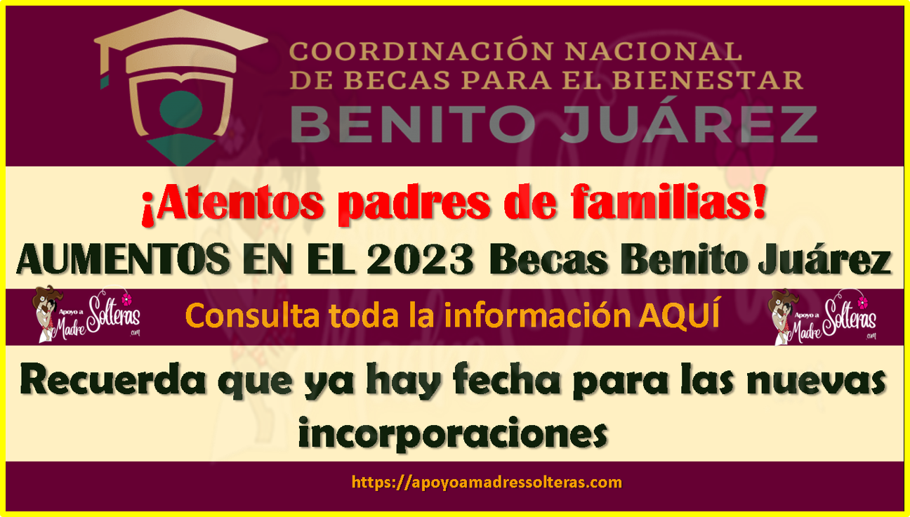 Hay aumento en las Becas Benito Juárez 2023, consulta toda la información aquí