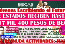 Hasta 6 meses de Beca podrás recibir en Junio con la Beca Jóvenes Escribiendo el Futuro 2025