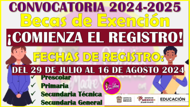 Ya puedes REGISTRARTE en la Beca de Exención SEIEM 2024-2025 consulta toda la información aquí