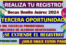 Se EXTIENDE EL REGISTRO para Preescolar, Primaria y Secundaria, aquí toda la información: Becas Benito Juárez