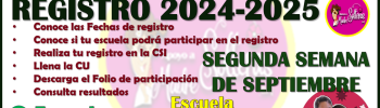 ¡PREPARATE PADRE DE FAMILIA! en la segunda semana de septiembre podrás realizar tu registro en las Becas Benito Juarez 2024-2025