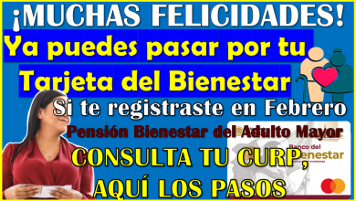 Inicia la ENTREGA DE TARJETAS para todos los Adultos Mayores que se registraron en Febrero